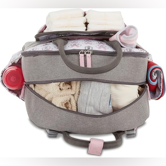 Disney Minnie Mouse Baby Diaper Bag Backpack - Picture 7 of 16